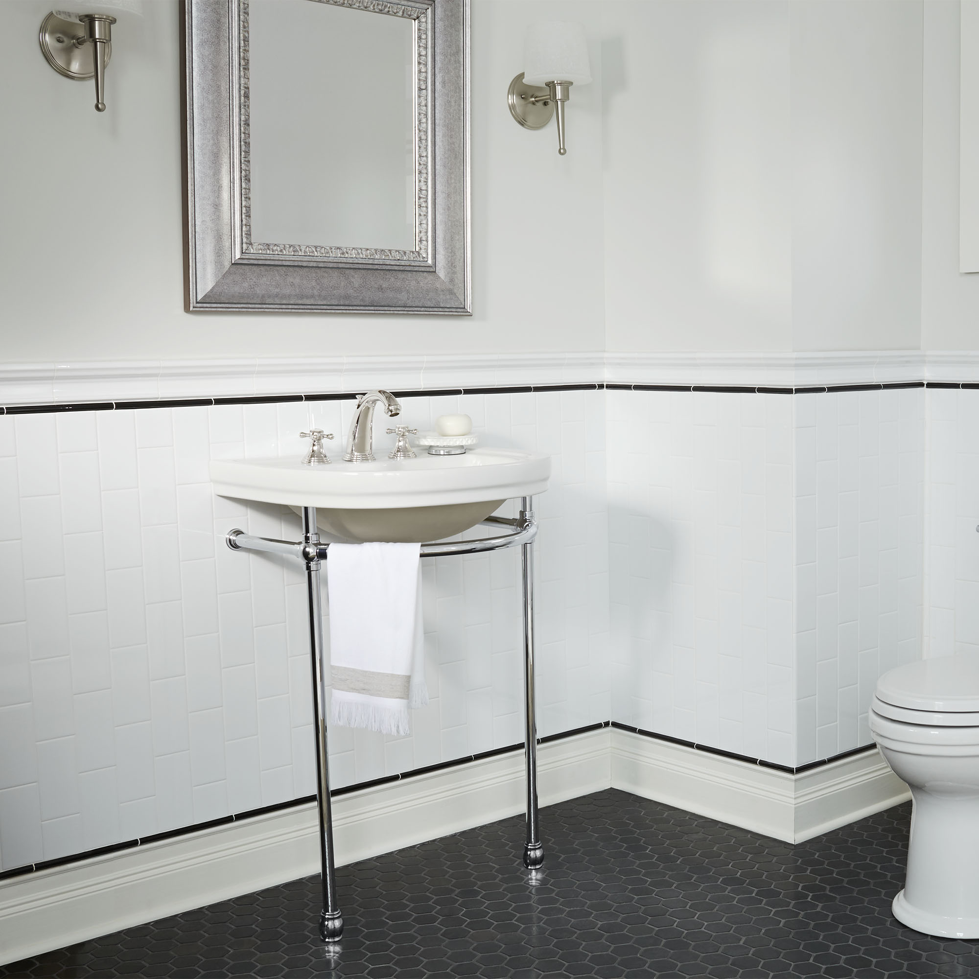 Ashbee™ 2-Handle Widespread Bathroom Faucet with Cross Handles